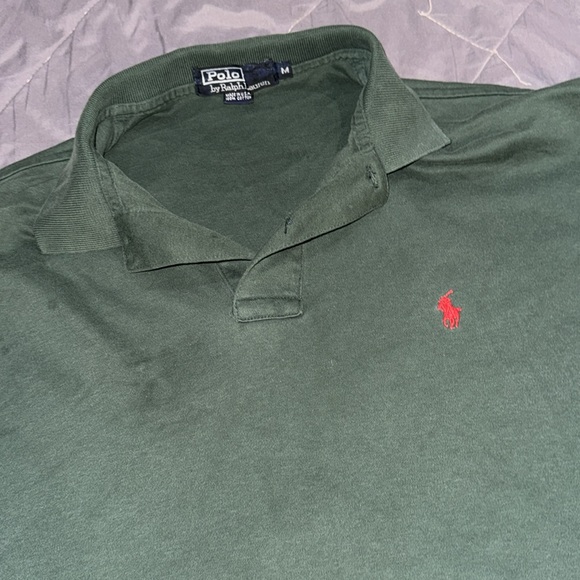 POLO GREEN SHIRT - Picture 2 of 3
